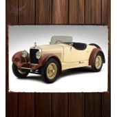 Металлическая табличка Delage DMS Roadster